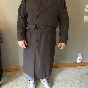 Mens London Fog trench coat